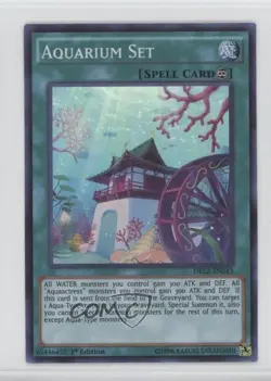 Aquarium Set 1st Ed. YuGiOh Dragons of Legend 2 #DRL2-EN043 fm0 - Image 1