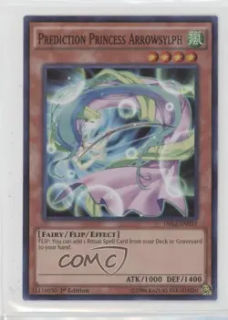 Prediction Princess Arrowsylph 1st Ed. YuGiOh Dragons of Legend 2 0y59 - Image 1
