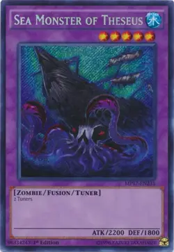 YUGIOH Sea Monster Theseus MP17-EN231 1st edition Secret Rare NM - Image 1