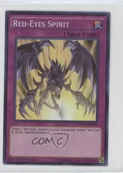 Red-Eyes Spirit 1st Ed. YuGiOh Dragons of Legend 2 #DRL2-EN020 fm0 - Image 1