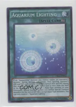 Aquarium Lighting 1st Ed. YuGiOh Dragons of Legend 2 #DRL2-EN044 0y59 - Image 1