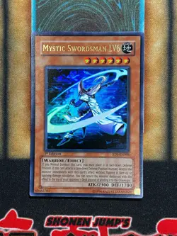 Yugioh Mystic Swordsman LV6 RDS-EN008 Ultra Rare 1st Ed NM - Image 1
