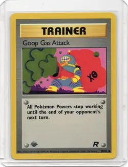 Pokemon Card - Goop Gas Attack - 78/82 - Team Rocket - 1st Edition - Image 1