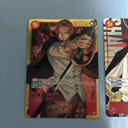 One Piece Card Romance Dawn Op01-120SEC Shanks Parallel Sleeve Set Japan - Image 3
