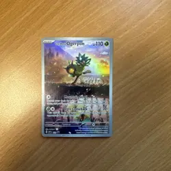 Pokemon TCG Teal Mask Ogerpon SVP123 Black Star Promo Card - Image 1