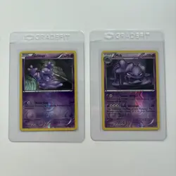 Grimer #52 & Muk #53 Reverse Holo 52/99 & 53/99 Next Destinies 2012 Pokemon Card - Image 1