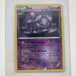 Grimer #52 & Muk #53 Reverse Holo 52/99 & 53/99 Next Destinies 2012 Pokemon Card - Image 4