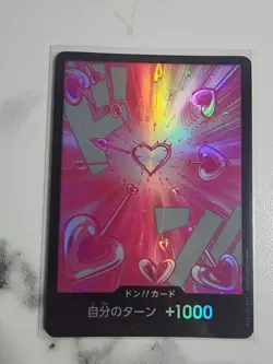 DON !! Card Boa Hancock foil Japanese ONE PIECE Card The Best Vol.2 - NM - Image 1
