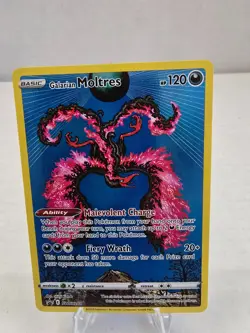 Pokemon Card Galarian Moltres SWSH284 Full Art Promo - Free Shipping - Image 1
