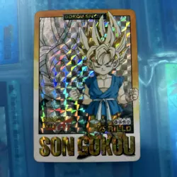 Dragon Ball Carddass 93 Gt 28Th Saiyan Collectible Card Used - Image 1