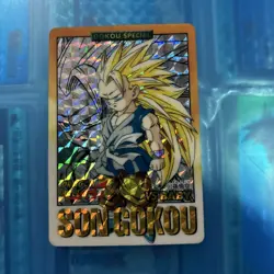 Dragon Ball Carddass 93 Gt 28Th Saiyan Collectible Card Used - Image 2