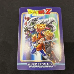 Dragon Ball Super Bromide Son Goku Saiyan No 21 Used Retro Card - Image 3