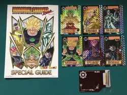 Dragon Ball Carddass Remix 6 Card Set Scouter Card Included Used - Image 1
