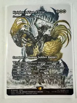 Knights of San d'Oria - Ranger-Captain of Eos (Showcase) Final Fantasy MTG Mint - Image 1