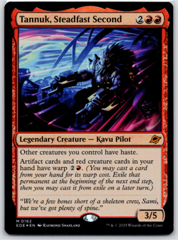 Edge of Eternities Tannuk, Steadfast Second M 162 Foil MTG - Image 1