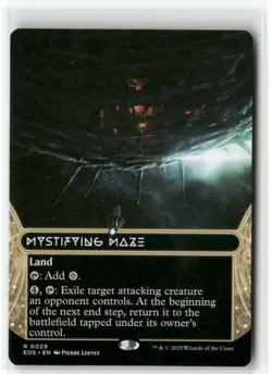 Mystifying Maze 0029 Borderless - Edge of Eternities Stellar Sights MTG NM - Image 1