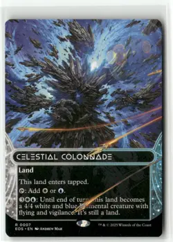 Celestial Colonnade 0007 Borderless - Edge of Eternities Stellar Sights MTG NM - Image 1