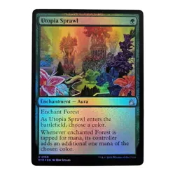 Utopia Sprawl #159 Foil Uncommon MTG 2024 Ravnica Remastered (RVR) - Image 1