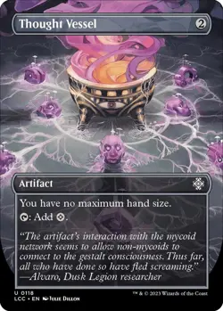 MTG - Thought Vessel - Borderless - LCC 0118 - Lost Caverns of Ixalan - Magic - Image 1