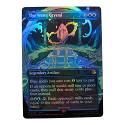 The Water Crystal #0333 Foil Borderless MTG 2025 Final Fantasy (FIN) - Image 1