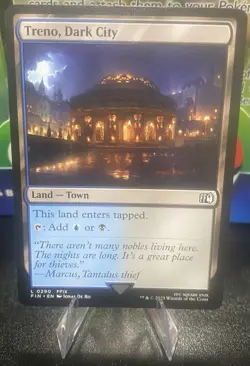 Treno, Dark City #0290 | Final Fantasy FIN | Magic MTG Card New! ✨ - Image 1