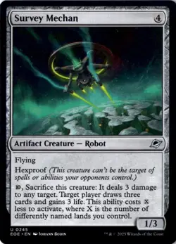 Survey Mechan Non-Foil Edge of Eternities 245 NM MTG - Image 1