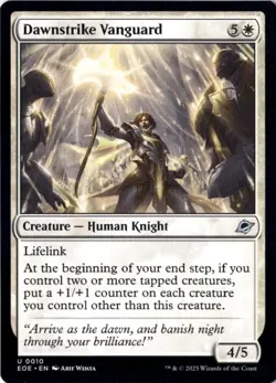 Dawnstrike Vanguard Non-Foil Edge of Eternities 10 NM MTG - Image 1
