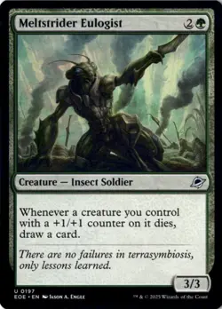 Meltstrider Eulogist Non-Foil Edge of Eternities 197 NM MTG - Image 1