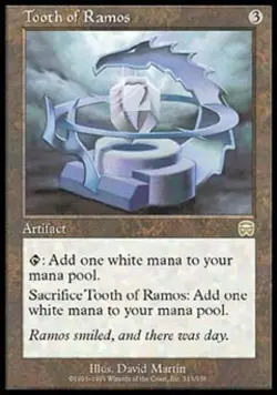 Tooth of Ramos - Light Play MTG Mercadian Masques - Image 1