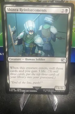 Shinra Reinforcements - 0118 - FINAL FANTASY - MTG Common Card New! ✨ - Image 1