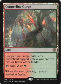 Copperline Gorge R Phyrexia: All Will Be One 249 - MTG - Image 1