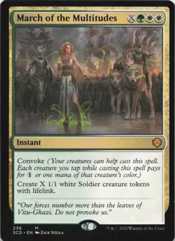 March of the Multitudes M Starter Commander Decks 236 - MTG - Image 1