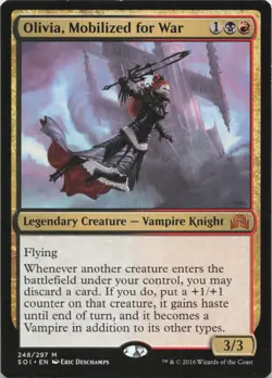Olivia, Mobilized for War M Shadows over Innistrad 248 - MTG - Image 1