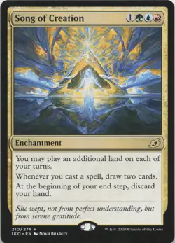 Song of Creation R Ikoria: Lair of Behemoths 210 - MTG - Image 1