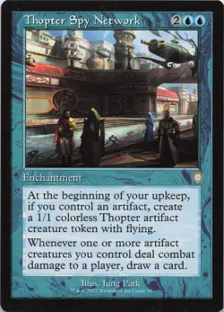 Thopter Spy Network (Retro Frame) R Commander: The Brothers' War 97 - MTG - Image 1