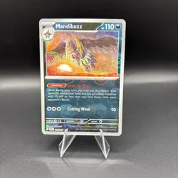 Mandibuzz - Master Ball - Black Bolt SV11B 064/086 Reverse Holo Pokemon Card NM - Image 1