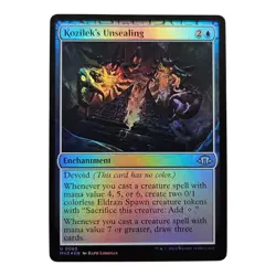 Kozilek's Unsealing #65 Foil Uncommon Enchantment MTG 2024 Modern Horizon 3 - Image 1