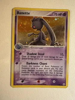 Banette #1 Hidden Legends Vintage Cosmos Holo Rare Pokemon - Image 1