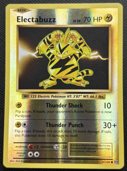 Electabuzz 41/108 XY Evolutions Reverse Holo LP Pokemon 2016 - Image 1