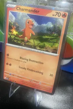 Charmander 004/165 Cosmos Holo Promo Pokemon Charizard Collection Free Ship! ✨ - Image 2