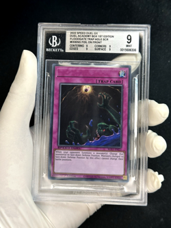 Yugioh Speed Duel : Floodgate Trap Hole 1st Edition MISPRINT NO-NAME NO-IMPRINT - Image 1