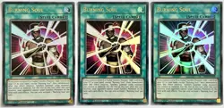 3 x KICO-EN020 Burning Soul - Ultra Rare 1st Edition Near Mint YuGiOh Cards - Image 1