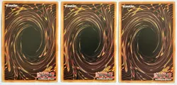 3 x KICO-EN020 Burning Soul - Ultra Rare 1st Edition Near Mint YuGiOh Cards - Image 2