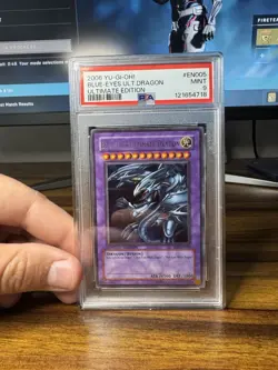 2006 Yu-Gi-Oh! Blue-Eyes Ultimate Dragon Ultimate Edition MINT #EN005 PSA 9 - Image 1