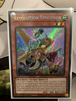 Yu-Gi-Oh! TCG Revolution Synchron Duelist Nexus DUNE-EN002 1st Edition Secret... - Image 1