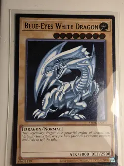 Blue-Eyes White Dragon LP OP28-EN001 OTS Tournament Pack 28 Unlimited - Image 1