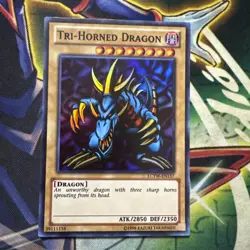 Yugioh! Tri-Horned Dragon LCYW-EN157 Super Rare Unlimited LP - Image 1