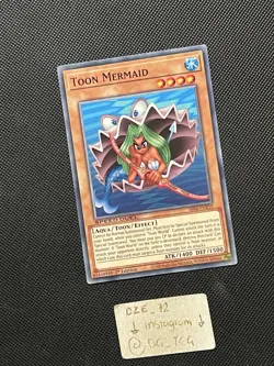 Yugioh - Toon Mermaid - SS04-ENB10 - Speed Duel Common 1st Edition - M/NM - Image 3