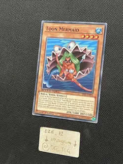 Yugioh - Toon Mermaid - SS04-ENB10 - Speed Duel Common 1st Edition - M/NM - Image 4