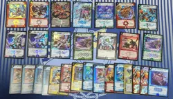 Duel Masters TCG Old Frame Cards Bulk Lot 61-Card Set LP/MP - Image 1